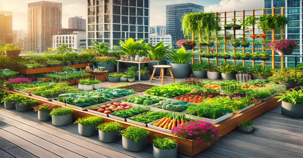 Urban Rooftop Gardening